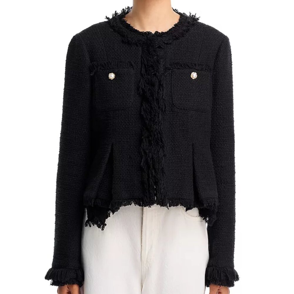 Cinq a Sept Misty Tweed Jacket - Size 4 - NWT - Picture 4 of 14